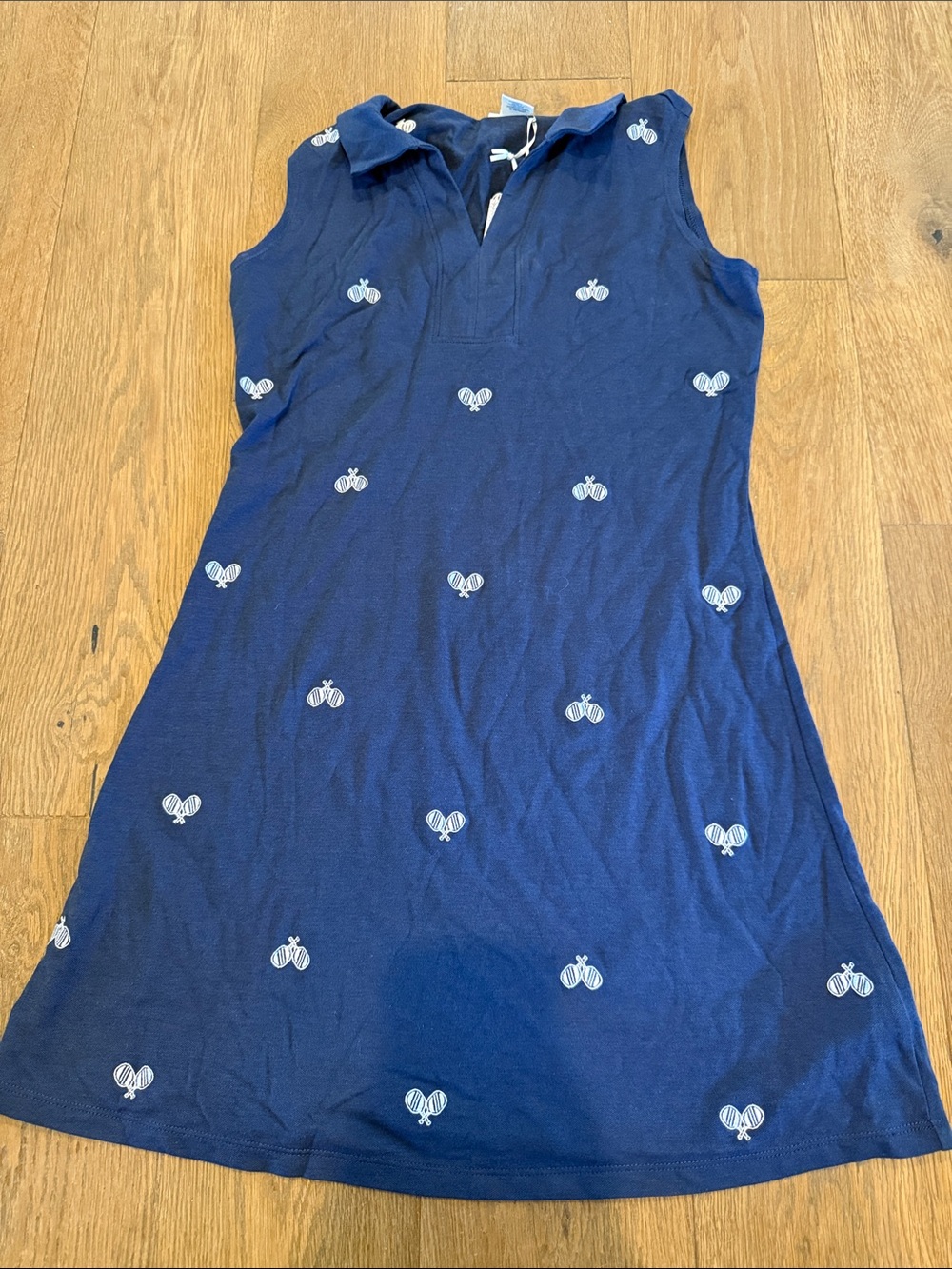 NWT Sigrid Olsen Golf & Tennis Embroidered Pickleball Dress - XS